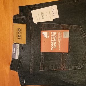 Izod men's 36x32 slim straight fit